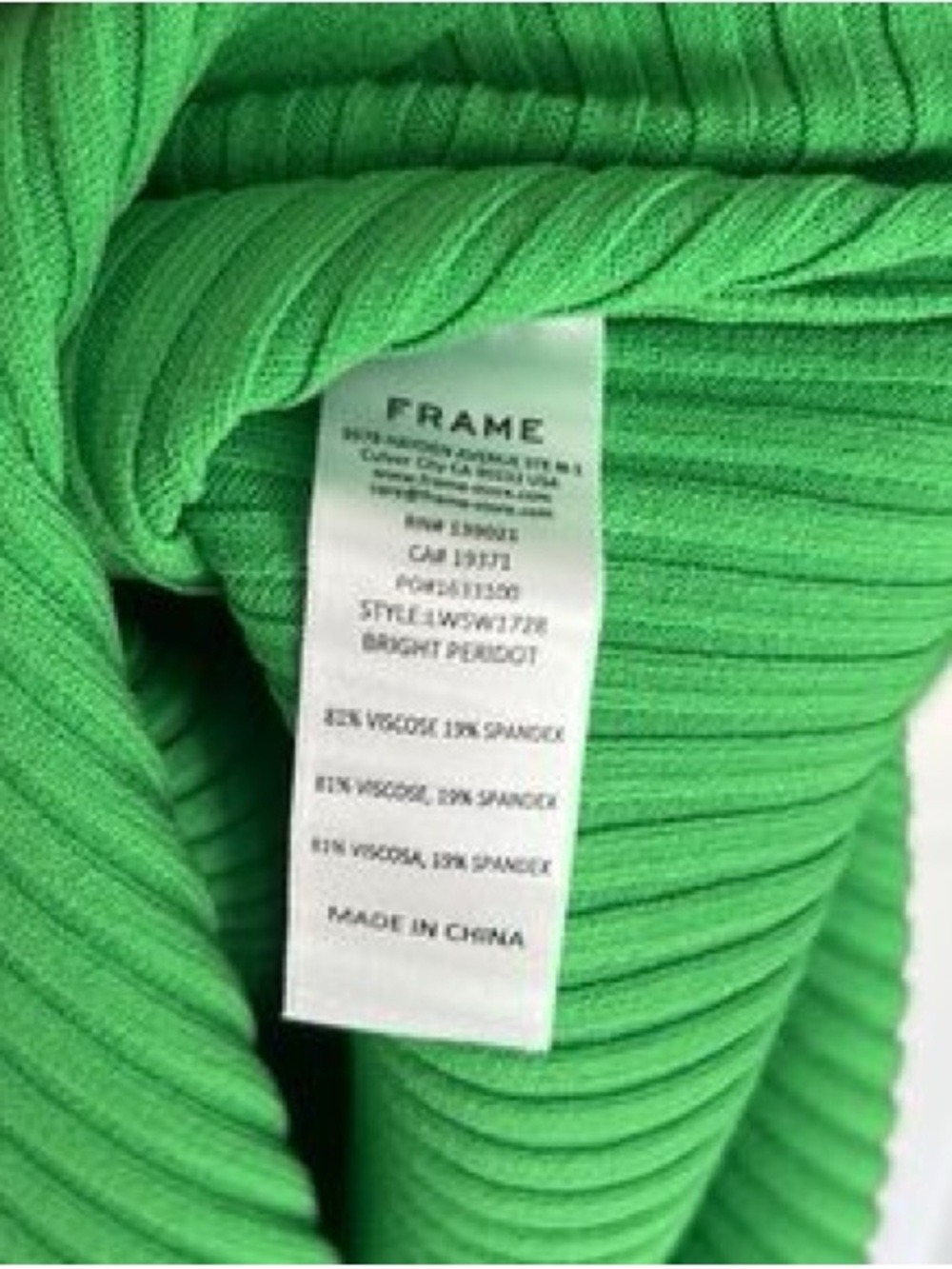 New Frame Ribbed Maxi Dress - Picture 5 of 6